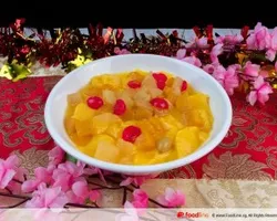 Mango Pudding with Fruit Cocktail | Customer Photo | Overjoy Restaurant & Catering Services