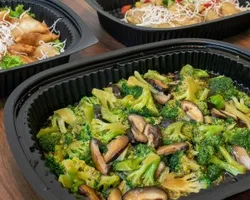 Broccoli with Mushroom | Customer Photo | Overjoy Restaurant & Catering Services