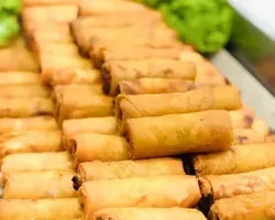 Crispy Vegetable Spring Roll 酥脆蔬菜春卷 | Customer Photo | Premium Catering Private Ltd