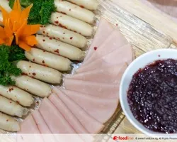 Honey Chicken Ham and Chipolata Sausages with Cranberry Sauce | Customer Photo | Rilassi Catering