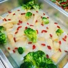 Egg Tofu with White Flower Sauce | Customer Photo | Rilassi Catering