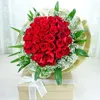 Click to see more photos of RR018: 36 Red Roses Handbouquet