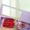 Click to see more photos of RR061: 28 Red Roses in Gift Box