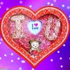 Click to see more photos of SR014: I Love U (LED Light) Handmade Rose Soap & Bear In Heart-Shape Box
