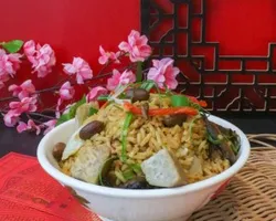 Healthy Taro Rice with Braised Peanuts, Shitake Mushrooms & Dried Shrimps 虾米花生香菇芋头饭 | Customer Photo | Soul Delicacies Pte Ltd