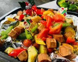 Sautéed Summer Vegetables with Sausage | Customer Photo | Spark and Flame Catering (The Flame Cafe N Spark Restaurant)