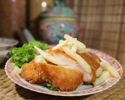 Hainanese Pork Chop | Customer Photo | Straits Chinese Nonya Restaurant