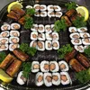 Click to see more photos of Sushi Tray #6 (Unagi & Fresh Salmon) 72pcs