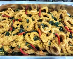 Salted Egg Sotong 咸蛋苏东 | Customer Photo | Team Catering Pte Ltd