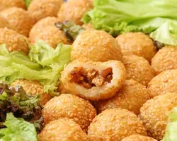 Golden Sesame Ball | Customer Photo | The Caterers