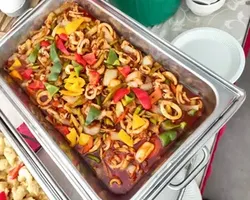 Sautéed Sambal Squid 招牌叁芭苏东 | Customer Photo | Yeh Lai Siang Catering Service