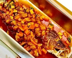 Signature Sea Bass (Sweet and Sour) 招牌鲈鱼 (酸甜) | Customer Photo | Yi Pin Ju Chinese Restaurant 一品居中餐厅